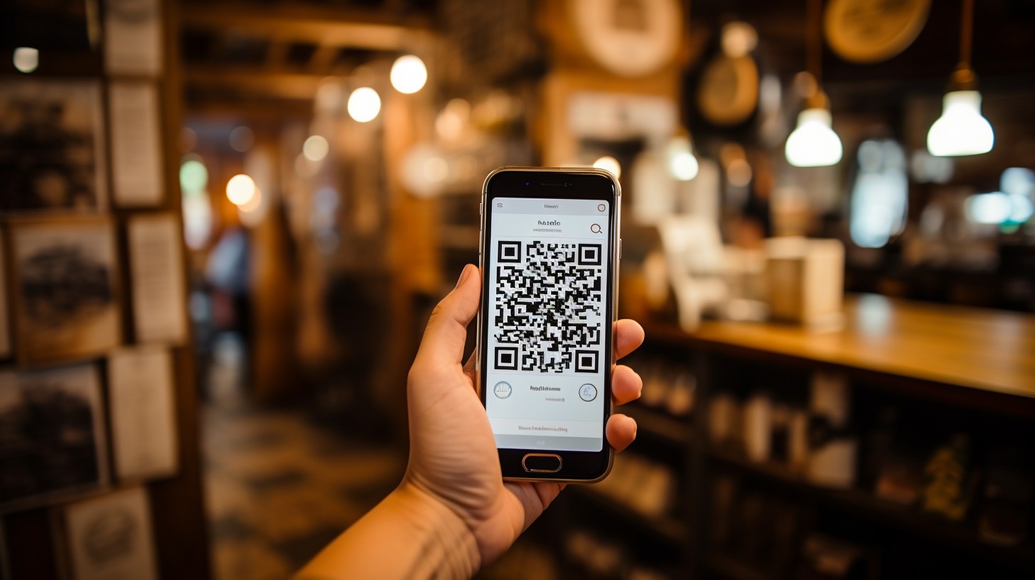 Esponi il QR code